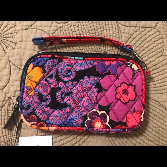 Vera Bradley tech case/wristlet in floral fiesta💐 - Picture 4 of 4